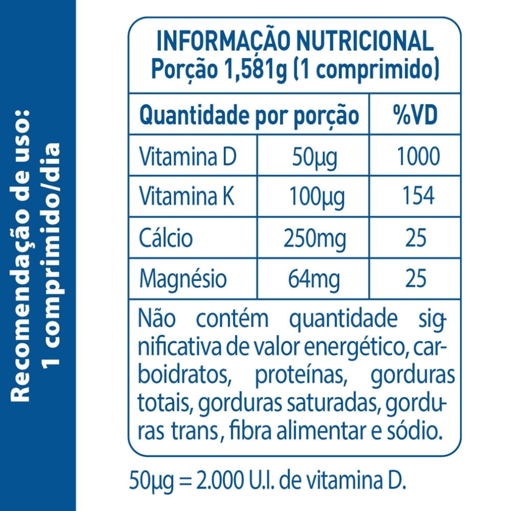 Suplemento Alimentar Marjan Caldê Max 30 Comprimidos - Drogaria Venancio
