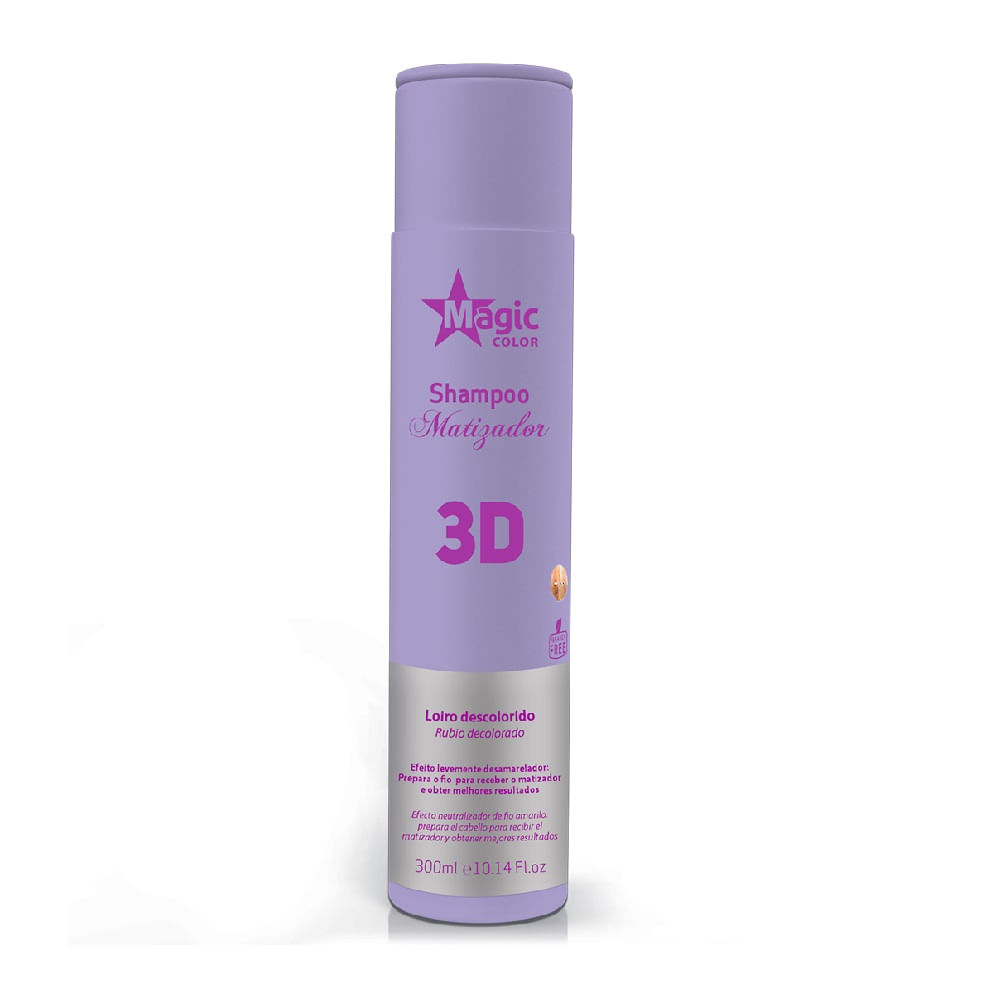 Shampoo Magic Color Matizador 3D 300ml - Drogaria Venancio